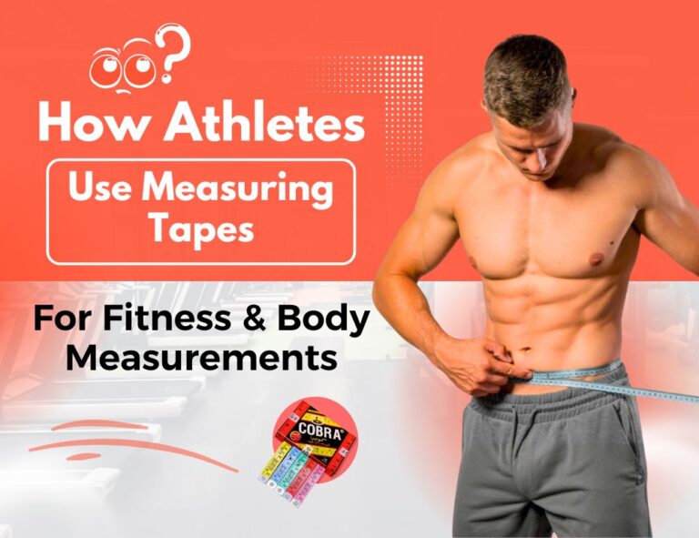 How Athletes Use Measuring Tapes For Fitness & Body Measurements