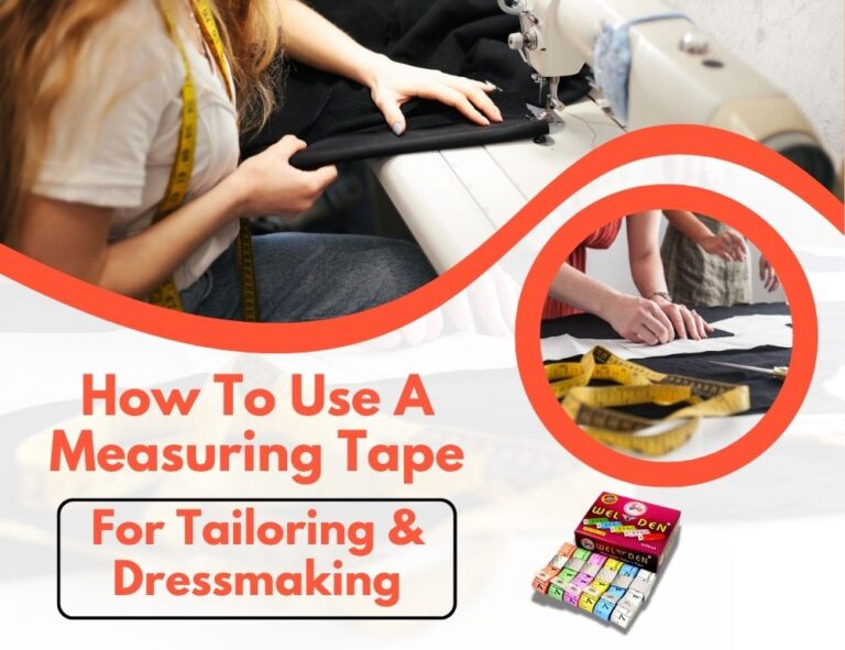 How To Use A Measuring Tape For Tailoring & Dressmaking