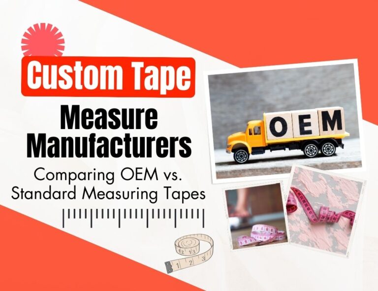 Custom Tape Measure Manufacturers: Comparing OEM vs. Standard Measuring Tapes