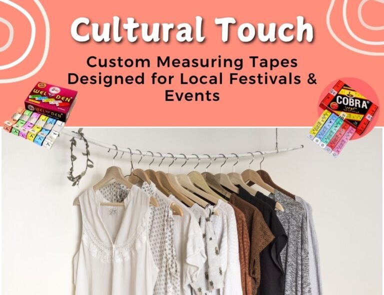 Cultural Touch: Custom Measuring Tapes Designed for Local Festivals & Events
